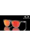 Oakley Frogskins Range (Low Bridge Fit) Prizm Ruby Lenses Matte Grey Smoke/Grey Ink Frame Sunglasses