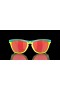 Oakley Frogskins Hybrid Prizm Ruby Lenses Celeste/Tennis Ball Yellow Frame Sunglasses