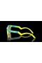 Oakley Frogskins Hybrid Prizm Ruby Lenses Celeste/Tennis Ball Yellow Frame Sunglasses