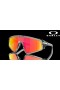 Oakley Latch Panel Prizm Ruby Lenses Grey Ink Frame Sunglasses