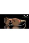 Oakley Clifden Coalesce Collection Prizm Bronze Lenses Matte Red Gold Colorshift Frame Sunglasses