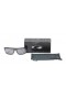 Oakley Unisex Holbrook Gray Frame Silver Lens Rectangular 55mm Sunglasses