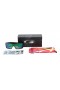Oakley Men's Batwolf Black Frame Green Lens Shield Sunglasses