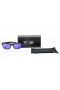 Oakley Unisex Holbrook Black Frame Purple Lens Rectangular 55mm Sunglasses