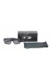 Oakley Men's Turbine Black Frame Gray Lens Rectangular 65mm Polarized Sunglasses