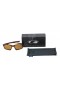 Oakley Men's Chainlink Brown Frame Brown Lens Rectangular 57mm Polarized Sunglasses