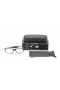 Oakley Men's Trailmix Black Frame Transparent Lens Rectangular 52mm Glasses