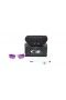 Oakley Men's Flak White Frame Purple Lens Rectangular 63mm Sunglasses