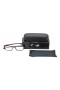 Oakley Unisex Airdrop Brown Frame Transparent Lens Rectangular 53mm Glasses