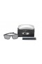 Oakley Unisex Sliver Black Frame Gray Lens Rectangular 57mm Sunglasses