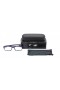 Oakley Unisex Airdrop Blue Frame Transparent Lens Rectangular 53mm Glasses