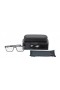 Oakley Unisex Chamfer 2 Gray Frame Transparent Lens Rectangular 54mm Glasses