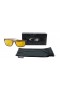 Oakley Unisex Holbrook Brown Frame Yellow Lens Rectangular 55mm Sunglasses