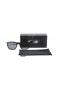 Oakley Unisex Enduro Black Frame Gray Lens Square 55mm Sunglasses