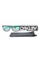 Oakley Unisex Frogskins Green Frame Green Lens Oval 55mm Sunglasses