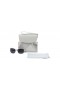 Oakley Women's OBSESSED White Frame Gray Lens Butterfly 58mm Sunglasses