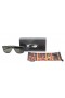 Oakley Men's BREADBOX Black Frame Green Lens Rectangular 56mm Sunglasses