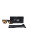 Oakley Unisex Holbrook Black Frame Brown Lens Rectangular 55mm Polarized Sunglasses