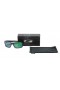 Oakley Men's Turbine Gray Frame Green Lens Rectangular 63mm Polarized Sunglasses