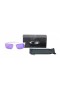 Oakley Unisex Holbrook White Frame Purple Lens Rectangular 55mm Sunglasses