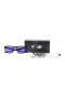 Oakley Men's Sliver Black Frame Purple Lens Rectangular 57mm Sunglasses