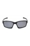 Oakley Men's Chainlink Black Frame Gray Lens Rectangular 57mm Sunglasses