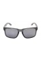 Oakley Unisex Holbrook Gray Frame Silver Lens Rectangular 55mm Sunglasses
