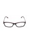 Oakley Women's Render Purple Frame Transparent Lens Rectangular 53mm Glasses