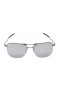 Oakley Men's Tailhook Gray Frame Silver Lens Rectangular 60mm Sunglasses