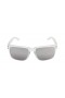 Oakley Unisex Holbrook Clear Frame Silver Lens Rectangular 55mm Sunglasses