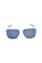 Oakley Men's Tailhook Gray Frame Blue Lens Rectangular 60mm Sunglasses