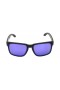 Oakley Unisex Holbrook Black Frame Purple Lens Rectangular 55mm Sunglasses