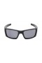 Oakley Men's Fuel Cell Black Frame Gray Lens Rectangular 60mm Polarized Sunglasses