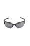 Oakley Unisex Half Jacket 2.0 Black Frame Gray Lens Rectangular 62mm Sunglasses