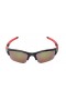 Oakley Men's Flak Black Frame Green Lens Rectangular 63mm Sunglasses