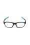 Oakley Unisex Crosslink Strike Black Frame Transparent Lens Oval 54mm Glasses