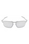 Oakley Men's Badman Black Frame Gray Lens Rectangular 60mm Polarized Sunglasses