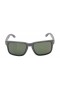 Oakley Unisex Holbrook Gray Frame Green Lens Rectangular 55mm Sunglasses