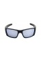 Oakley Unisex Fuel Cell Black Frame Blue Lens Rectangular 60mm Sunglasses