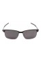 Oakley Men's Tinfoil Black Frame Gray Lens Rectangular 58mm Sunglasses