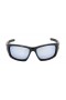 Oakley Men's Valve Black Frame Blue Lens Rectangular 60mm Polarized Sunglasses
