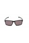 Oakley Men's Sliver Black Frame Pink Lens Rectangular 57mm Sunglasses