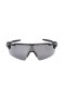 Oakley Men's Radar ev Pitch Black Frame Gray Lens Shield Sunglasses