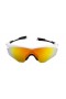 Oakley Men's M2 Frame Xl White Frame Orange Lens Shield Sunglasses