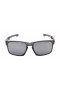 Oakley Men's Sliver F Black Frame Gray Lens Rectangular 57mm Sunglasses