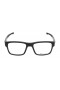 Oakley Unisex Splinter Black Frame Transparent Lens Rectangular 52mm Glasses