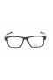 Oakley Unisex Chamfer 2 Gray Frame Transparent Lens Rectangular 52mm Glasses