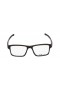 Oakley Unisex Chamfer 2 Brown Frame Transparent Lens Rectangular 54mm Glasses