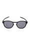 Oakley Unisex Latch Black Frame Gray Lens Oval 53mm Sunglasses