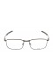 Oakley Unisex Barrelhouse 0.5 Bronze Frame Transparent Lens Rectangular 52mm Glasses
